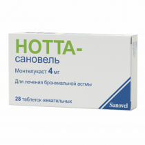 Нотта - Сановель 4 мг №28