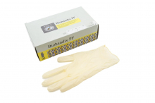 Перчатки смотровые латексные текстур. Bio-Gloves PF размер S