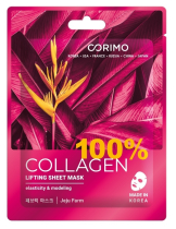 Corimo Маска тканевая для лица Лифтинг 100% Collagen 22г