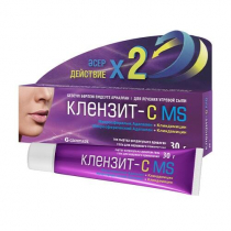 Клензит (Дерива) С MS 30 гр гель д/лечения угревой сыпи