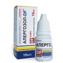Алергозол DF капли назальные и глазные 0,06% флакон 10мл