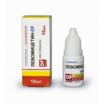 Левомицетин ДФ 0.5% глазные капли 10 мл