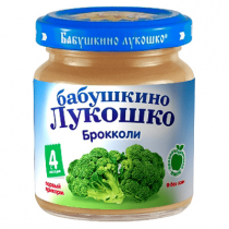Лукошко Пюре Капуста броколли с 4 мес