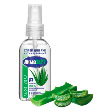 Акмасепт Aloe Vera - спрей для рук антимикробный 50 мл